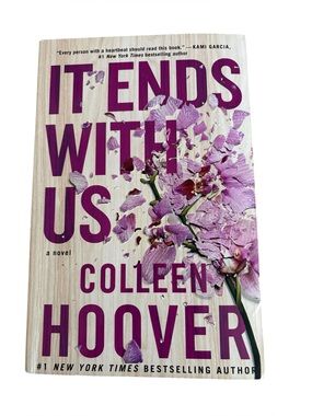 5for20 It Ends With Us – Colleen Hoover Purple Paperback Novel